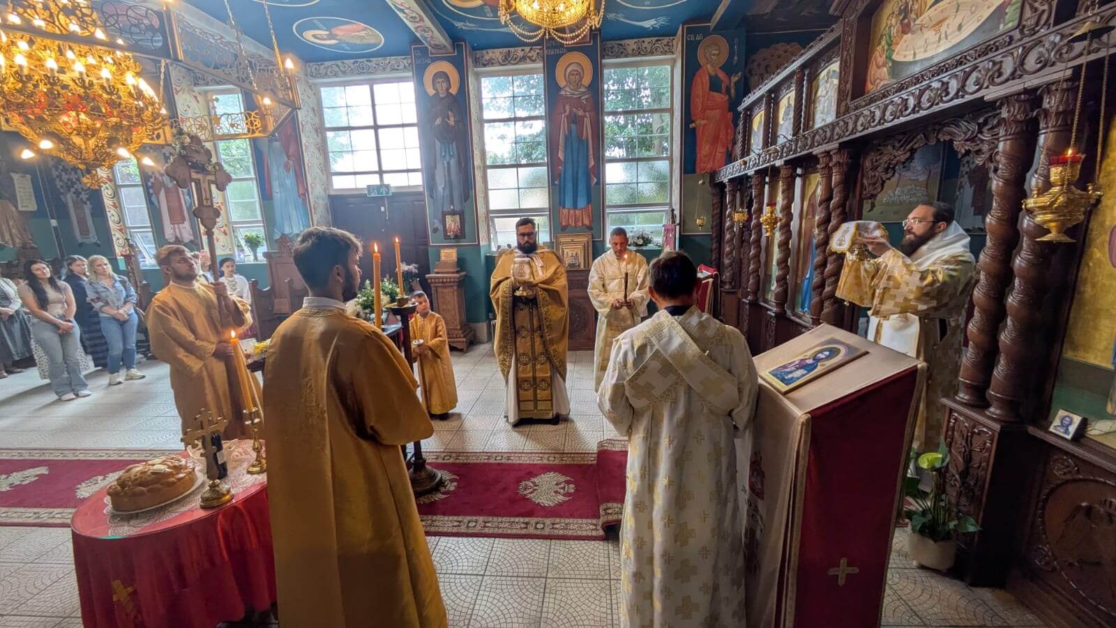 Храмовна слава Светог пророка Илије свечано прослављена у Корбију
