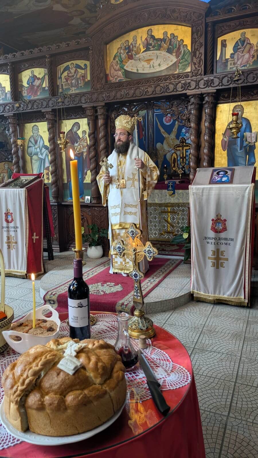 Храмовна слава Светог пророка Илије свечано прослављена у Корбију