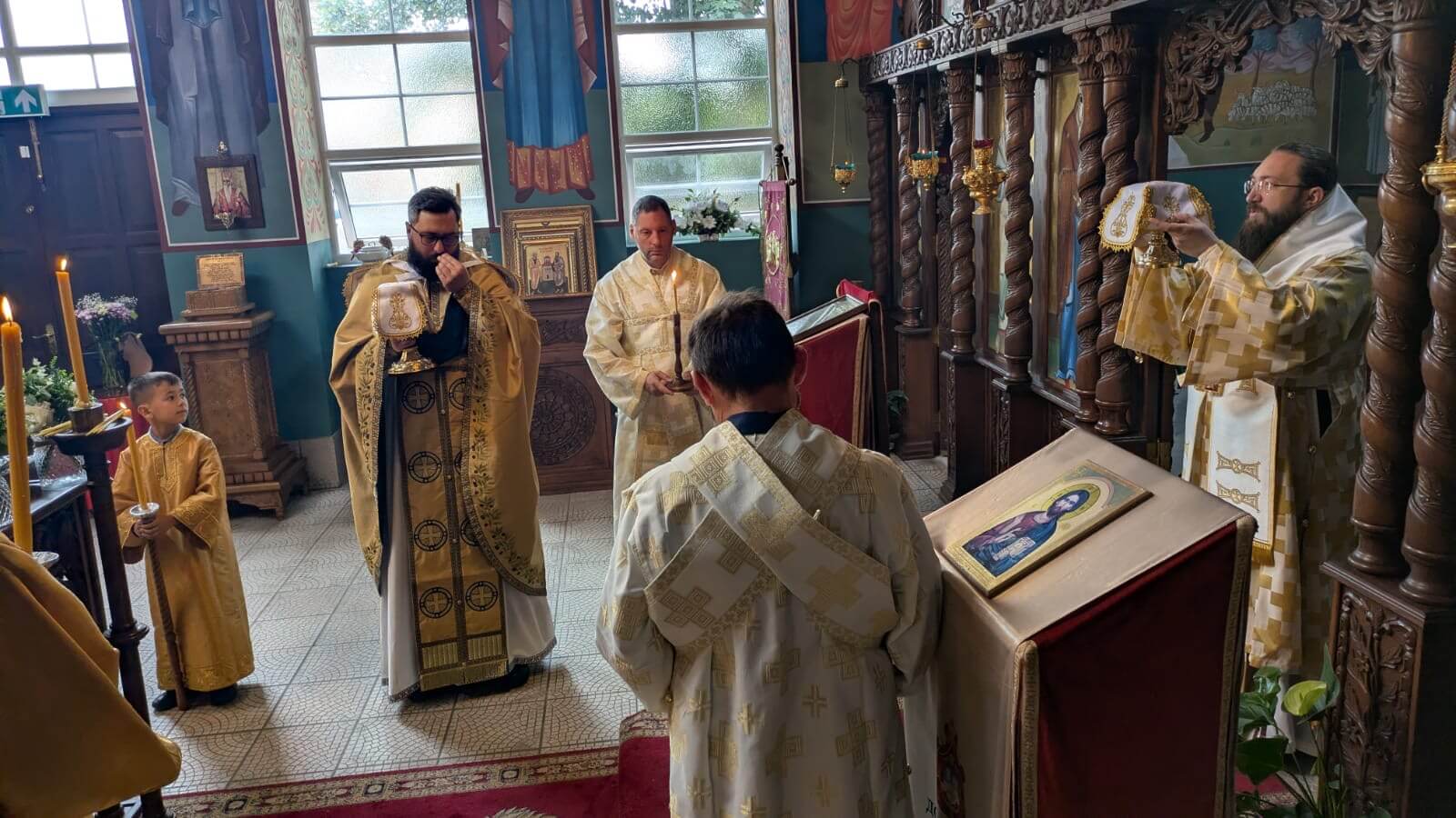 Храмовна слава Светог пророка Илије свечано прослављена у Корбију