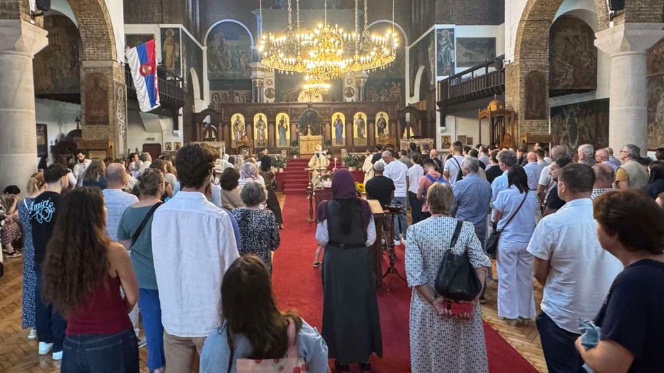 Празник Светог пророка Илије у Саборном храму Светог Саве у Лондону