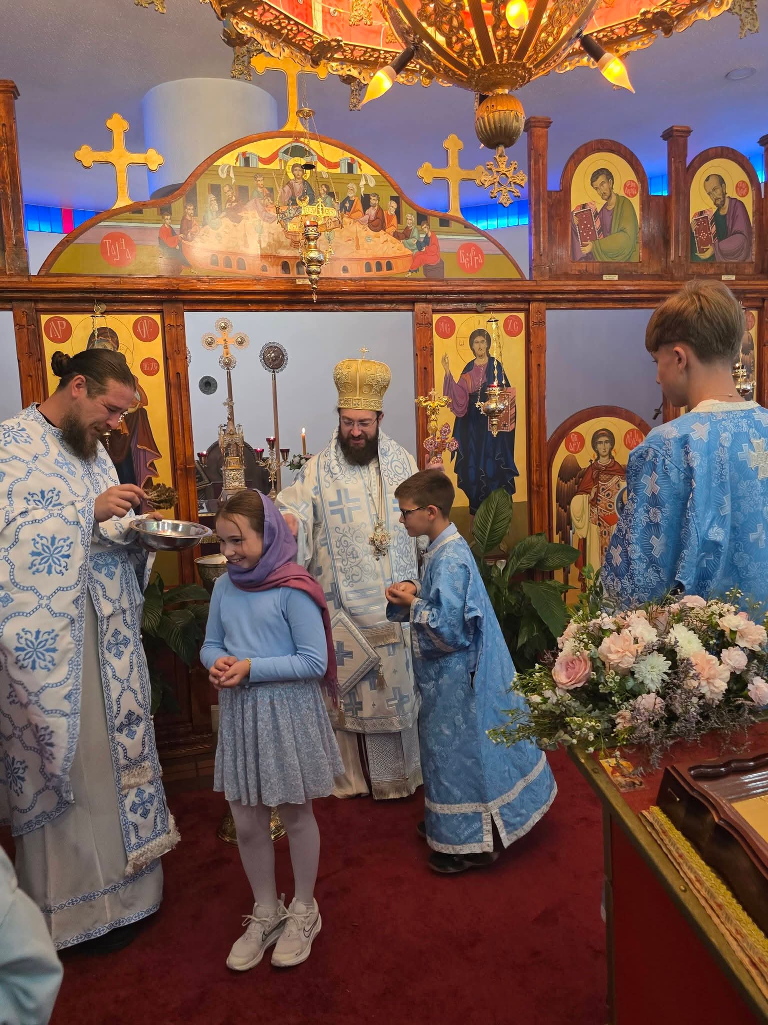 Sveta arhijerejska Liturgija u Dablinu u 15. nedelju po Duhovima
