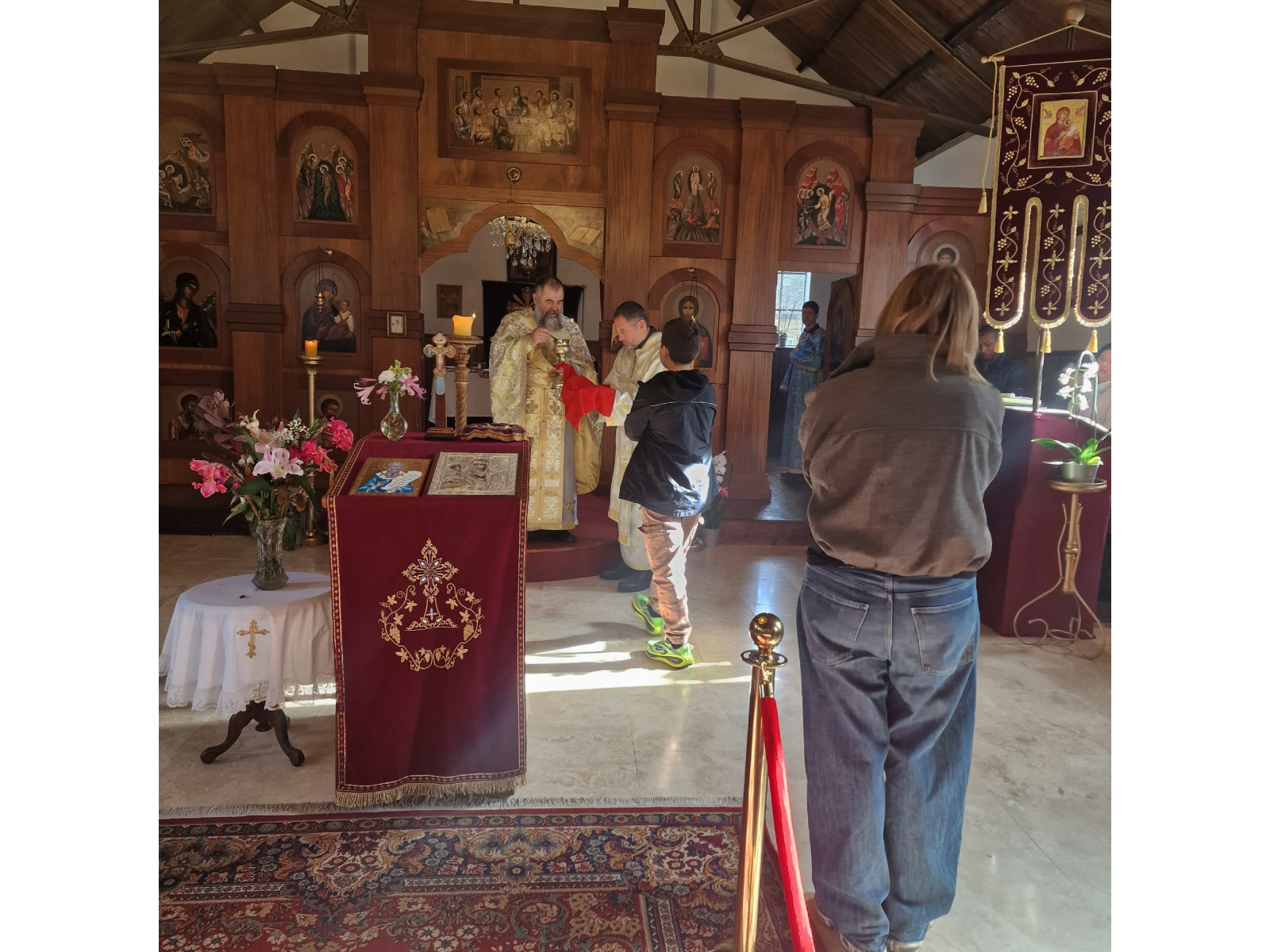 Divine Liturgy at the Church of St Sava in Ealing